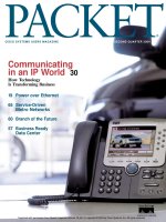 Packet communicating in an IP World 30