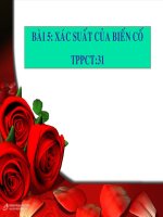 xac suat cua bien co