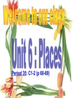 Tieng Anh 6 - Unit 6(C1,2)