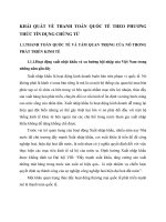 KHÁI QUÁT VỀ THANH TOÁN QUỐC TẾ THEO PHƯƠNG THỨC TÍN DỤNG CHỨNG TỪ