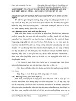 MỘT SỐ BIỆN PHÁP ĐẨY MẠNH CHĂM SÓC KHÁCH HÀNG TẠI BƯU ĐIỆN TRUNG TÂM 1 – BƯU ĐIỆN THÀNH PHỐ HÀ NỘI