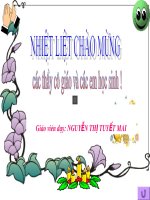 T5 LT BANG DON VI DO DO DAI, KHOI LUONG