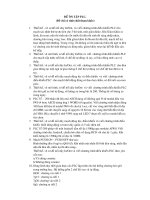 Đề thi ôn tập PLC