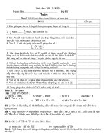 Ôn tập cuối tuần