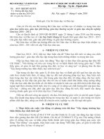 Hướng dẫn thực hiện nhiệm vụ TH năm học 2010-2011