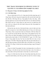 THỰC TRẠNG THẨM ĐỊNH TÀI CHÍNH DỰ ÁN ĐẦU TƯ TẠI CÔNG TY TÀI CHÍNH CÔNG NGHIỆP TÀU THUỶ