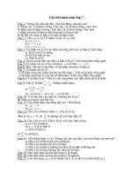 Học liệu mở Toán 7