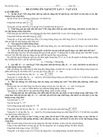 đề cương vật lý 8