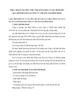 THỰC TRẠNG TỔ CHỨC TIÊU THỤ HÀNG HOÁ VÀ XÁC ĐỊNH KẾT QUẢ KINH DOANH TẠI CÔNG TY THƯƠNG MẠI BÌNH MINH