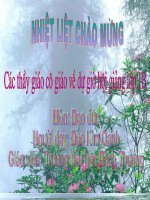 Đạo đưc1: Trật tự trong tiết học (tiết 2)