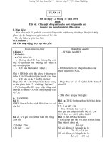 GIAO AN CÁC MÔN -Tuần 14 (GDMT)