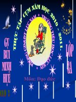 dao duc: Quan tam cham soc ong ba,...( tiet 2)