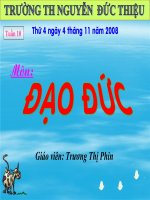 DAO DUC 3 - TUAN 10