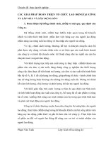 CÁC GIẢI PHÁP HOÀN THIỆN TỔ CHỨC LAO ĐỘNGTẠI CÔNG TY LẮP MÁY VÀ XÂY DỰNG SỐ 5