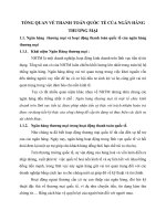 TỔNG QUAN VỀ THANH TOÁN QUỐC TẾ CỦA NGÂN HÀNG THƯƠNG MẠI