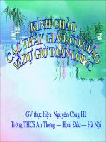 tiết 36 (luyên tập II)