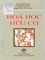 Hóa Học Hữu Cơ - Hoàng Trọng Yêm - Tập 1