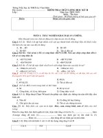 Đề thi kỳ 2 lop 7