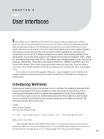 User Interfaces