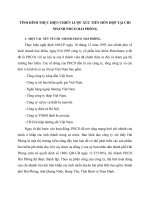 TÌNH HÌNH THỰC HIỆN CHIẾN LƯỢC XÚC TIẾN HỖN HỢP TẠI CHI NHÁNH PJICO HẢI PHÒNG