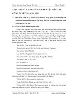 THỰC TRẠNG HẠCH TOÁN NGUYÊN VẬT LIỆU TẠI CÔNG TY DỆT MAY HÀ NỘI