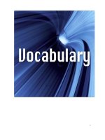 Commercial English - Vocabulary