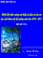 Ông lão đánh cá và con cá vàng .