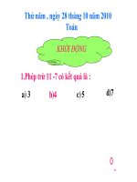 31 - 5( trang 49) tiết 49