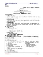 Giao an lop 1. T uan 1- 15