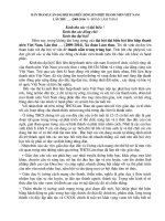 Phát biểu ĐH đoàn xã