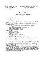 Ke hoach giao duc huong nghiep 2010 - 2011