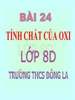 oxi - day la chinh