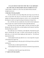 LÝ LUẬN CHUNG VỀ KẾ TOÁN TIÊU THỤ VÀ XÁC ĐỊNH KẾT QUẢ TIÊU THỤ SẢN PHẨM TRONG DOANG NGHIỆP SẢN XUẤT