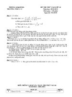 Mot so de thi thu vao 10-2010