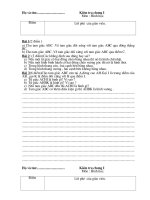 2 Đề kiểm tra hình 8 CI