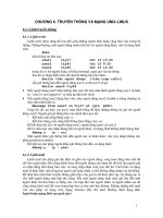 Truyền thông và mạng Unix-Linux