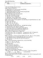 Kiểm tr 15 phút hóa 8