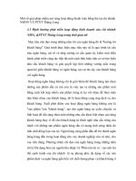 Một số giải pháp nhằm mở rộng hoạt động thanh toán bằng thẻ tại chi nhánh NHNN VÀ PTNT Thăng Long