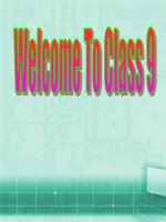 Unit 5 Class 9 - Read