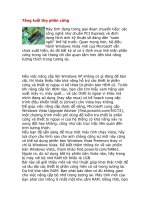 Tăng tuổi thọ phần cứng