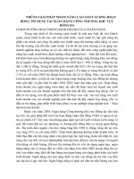 NHỮNG GIẢI PHÁP NHẰM NÂNG CAO CHẤT LƯỢNG HOẠT ĐỘNG TÍN DỤNG TẠI NGÂN HÀNG CÔNG THƯƠNG KHU VỰC ĐỐNG ĐA