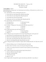 ĐỀ KT LỚP 7 HKI