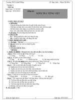 HOA - GA Văn 6 ( tuần 13-14-15)