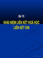 Liên Kết ion - Tinh Thể Ion