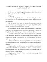 LÝ LUẬN CHUNG VỀ KẾ TOÁN LƯU CHUYỂN HÀNG HOÁ XÁC ĐỊNH VÀ PHÂN PHỐI KẾT QUẢ