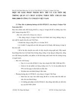 MỘT SỐ GIẢI PHÁP NHẰM DUY TRÌ VÀ CẢI TIẾN HỆ THỐNG QUẢN LÝ CHẤT LƯỢNG THEO TIÊU CHUẨN ISO 9001