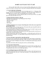 10 HIỂU SAI VỀ GIẤC NGỦ CỦA BÉ