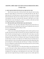 CHƯƠNG 2 ĐIỀU KIỆN XÂY DỰNG SỞ GIAO DỊCH HÀNG HÓA Ở VIỆT NAM