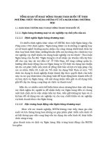 TỔNG QUAN VỀ HOẠT ĐỘNG THANH TOÁN QUỐC TẾ THEO PHƯƠNG THỨC TÍN DỤNG CHỨNG TỪ CỦA NGÂN HÀNG THƯƠNG MẠI