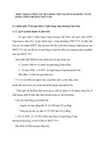 THỰC TRẠNG CÔNG TÁC HUY ĐỘNG VỐN TẠI SỞ GIAO DICH I  NGÂN HÀNG CÔNG THƯƠNG VIỆT NAM